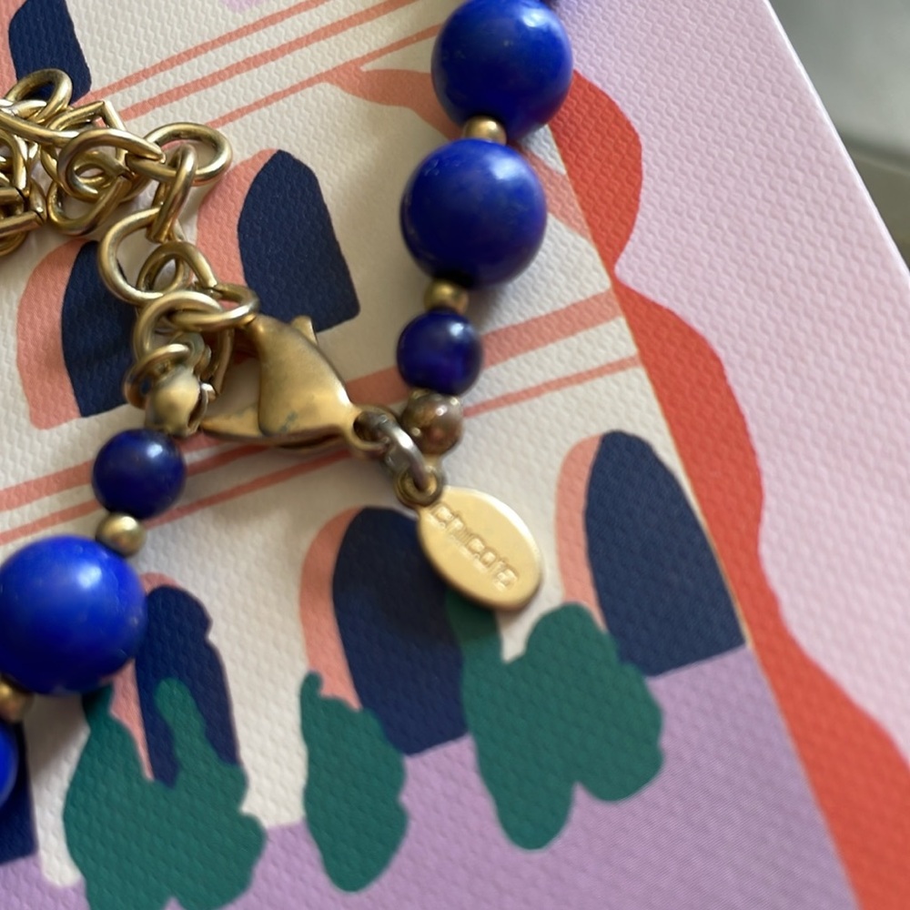 Chico’s Beaded Tassel Necklace - Picture 5 of 5